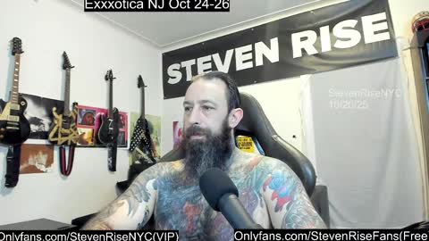 Snapshot of stevenrisenyc chatting on October 2025 11:54:01 AM StevenRiseNYC online show from October 2025 11:54:01 AM