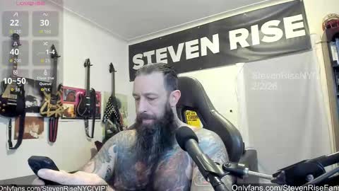 Snapshot of stevenrisenyc chatting on February 2026 01:54:01 PM StevenRiseNYC online show from February 2026 01:54:01 PM