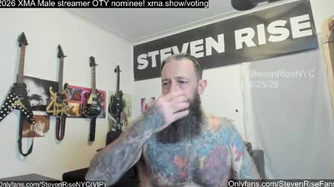 StevenRiseNYC online show from April 2026 11:47:02 PM