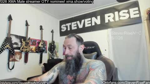 StevenRiseNYC online show from May 2026 11:04:01 AM