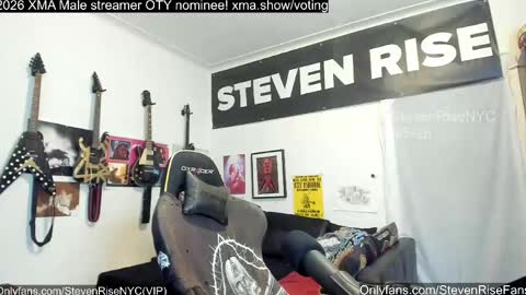 StevenRiseNYC online show from May 2026 01:05:02 PM
