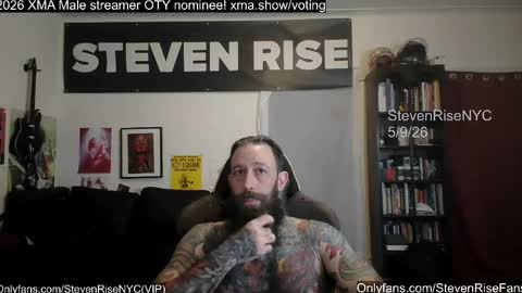 StevenRiseNYC online show from May 2026 12:10:01 PM