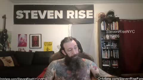 Snapshot of stevenrisenyc chatting on June 2026 10:40:01 AM StevenRiseNYC online show from June 2026 10:40:01 AM