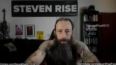 Snapshot of stevenrisenyc chatting on June 2026 12:48:01 PM StevenRiseNYC online show from June 2026 12:48:01 PM
