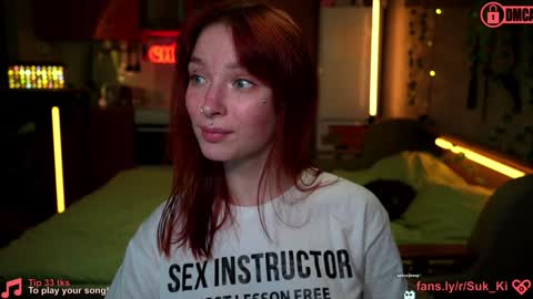 Snapshot of suk_ki chatting on December 2024 08:03:02 PM Lika ginger Jessy blond online show from December 2024 08:03:02 PM