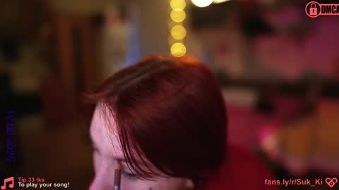 Snapshot of suk_ki chatting on February 2025 01:09:01 AM Lika ginger Jessy blond online show from February 2025 01:09:01 AM