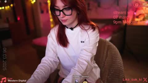 Snapshot of suk_ki chatting on March 2025 08:16:02 PM Lika ginger Jessy blond online show from March 2025 08:16:02 PM