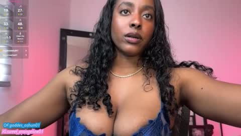 Snapshot of sweer_oshun chatting on October 2025 02:50:01 PM Evangeline online show from October 2025 02:50:01 PM
