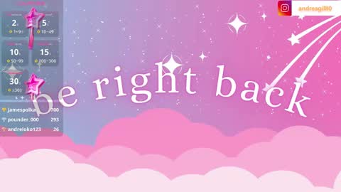 Snapshot of sweetandreagil chatting on December 2024 09:14:01 AM Andrea Cheryl GiLandreagil80 In Instagram online show from December 2024 09:14:01 AM