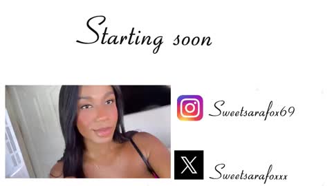 Snapshot of sweetsarafoxxx chatting on September 2025 07:04:01 PM Sara Sofia Libra online show from September 2025 07:04:01 PM