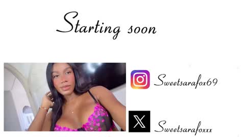 Snapshot of sweetsarafoxxx chatting on October 2025 02:24:02 PM Sara Sofia Libra online show from October 2025 02:24:02 PM