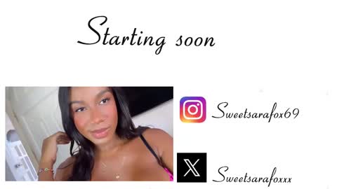 Snapshot of sweetsarafoxxx chatting on October 2025 03:09:02 PM Sara Sofia Libra online show from October 2025 03:09:02 PM