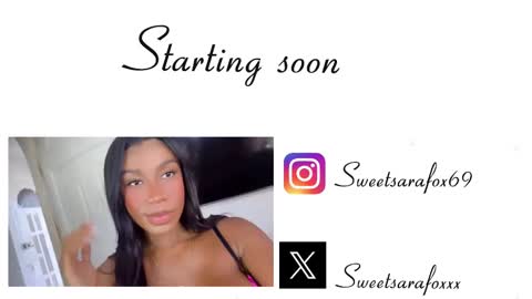Snapshot of sweetsarafoxxx chatting on October 2025 03:56:02 PM Sara Sofia Libra online show from October 2025 03:56:02 PM