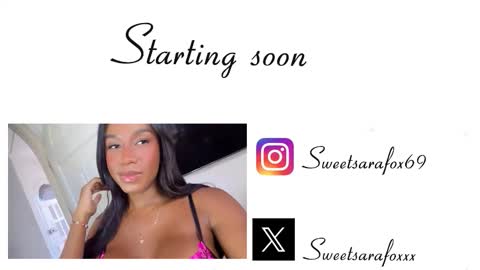 Snapshot of sweetsarafoxxx chatting on October 2025 06:41:02 PM Sara Sofia Libra online show from October 2025 06:41:02 PM