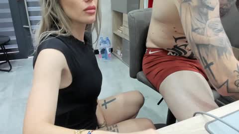 Snapshot of tattoo_couple77 chatting on May 2026 11:40:01 AM Nicole online show from May 2026 11:40:01 AM