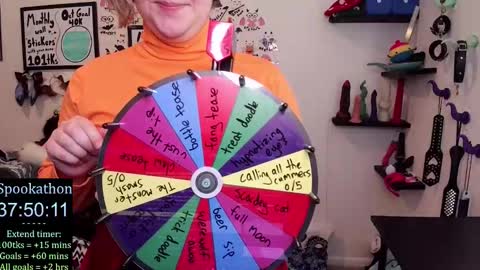 Snapshot of ten_tickle_pixie chatting on October 2025 10:10:01 PM Pixie and Tentacle Overlord online show from October 2025 10:10:01 PM