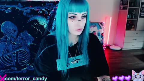 Snapshot of terror_candy chatting on January 2025 08:20:02 AM CRY BABY online show from January 2025 08:20:02 AM