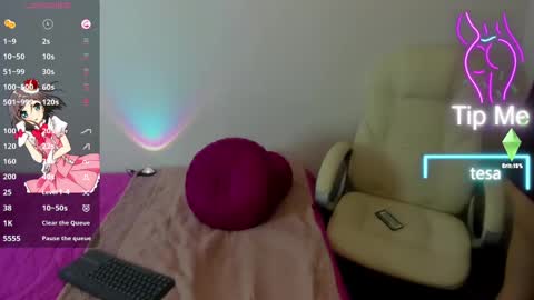 Snapshot of tesa_cute chatting on February 2025 07:09:01 PM tesa online show from February 2025 07:09:01 PM
