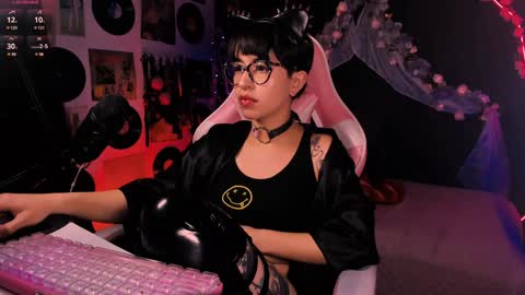 Snapshot of the_kitty_roxy chatting on January 2025 10:07:02 AM ... ... online show from January 2025 10:07:02 AM
