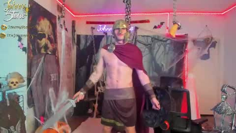 Snapshot of thejohnnystone chatting on October 2025 12:19:02 AM Johnny Stone online show from October 2025 12:19:02 AM