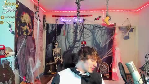 Snapshot of thejohnnystone chatting on October 2025 12:08:02 AM Johnny Stone online show from October 2025 12:08:02 AM