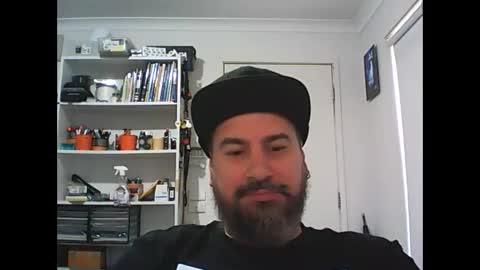 Snapshot of theozbeardguy chatting on December 2024 10:16:02 PM aussiebeard online show from December 2024 10:16:02 PM