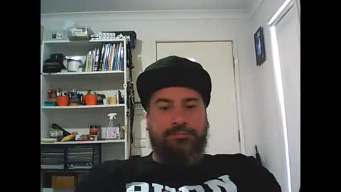 Snapshot of theozbeardguy chatting on January 2025 10:55:01 PM aussiebeard online show from January 2025 10:55:01 PM