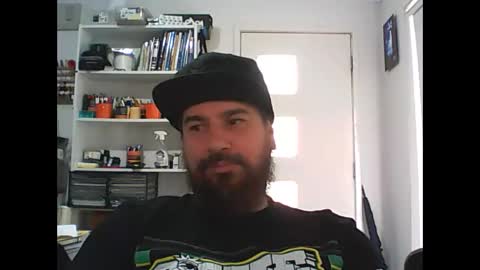 Snapshot of theozbeardguy chatting on January 2025 12:36:02 AM aussiebeard online show from January 2025 12:36:02 AM