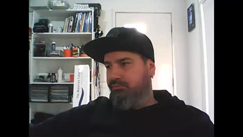 Snapshot of theozbeardguy chatting on May 2026 12:30:01 AM aussiebeard online show from May 2026 12:30:01 AM