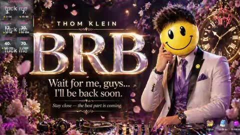 Thom Klein online show from May 2026 07:19:01 PM