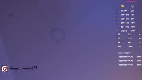 Luna  online show from January 2025 04:17:02 PM