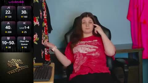 Snapshot of treejeanne chatting on March 2026 03:27:01 PM TreeJeanne online show from March 2026 03:27:01 PM