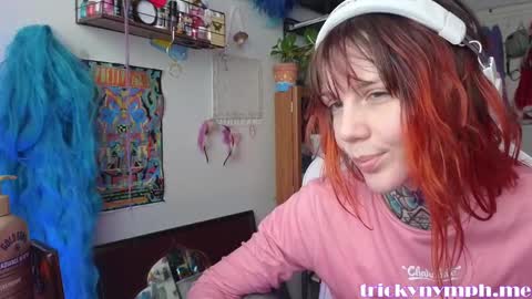 Snapshot of tricky_nymph chatting on February 2025 06:37:01 PM Cassie online show from February 2025 06:37:01 PM