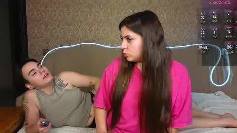 Snapshot of twobabesweet chatting on January 2025 11:20:02 AM Welcome guys We Lili and Vic PVT open online show from January 2025 11:20:02 AM