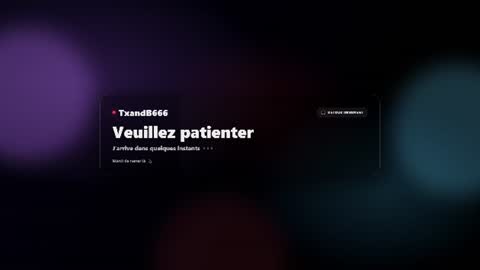 txandb666 online show from August 2026 07:27:01 PM
