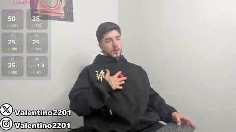 Snapshot of valentino2201 chatting on March 2025 01:11:01 AM valentino online show from March 2025 01:11:01 AM