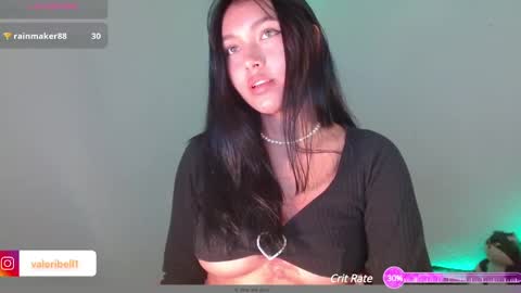 Snapshot of valeribell1 chatting on December 2024 12:30:01 AM Valeri online show from December 2024 12:30:01 AM