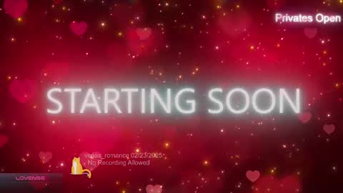 Snapshot of vegas_romance chatting on February 2025 11:36:02 PM vegas_romance online show from February 2025 11:36:02 PM