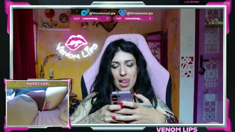 VenomLips online show from October 2025 01:42:02 PM