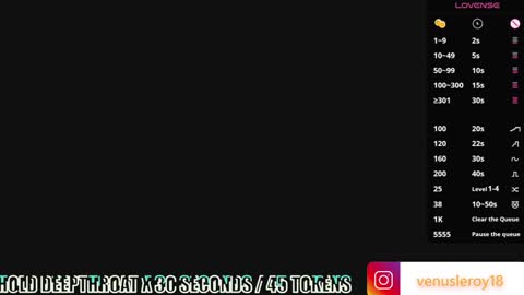 Venus online show from December 2024 12:30:02 AM