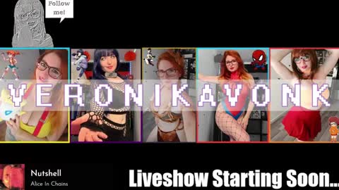 Snapshot of veronikavonk chatting on February 2025 06:56:02 PM Veronika von Kleist online show from February 2025 06:56:02 PM