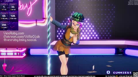 Snapshot of vexruby chatting on December 2024 01:13:01 AM Vex Ruby online show from December 2024 01:13:01 AM