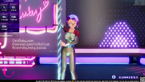 Snapshot of vexruby chatting on January 2025 02:07:02 AM Vex Ruby online show from January 2025 02:07:02 AM