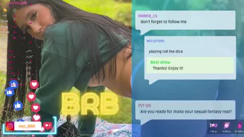 Snapshot of violeta_cs chatting on February 2025 11:22:02 PM online show from February 2025 11:22:02 PM