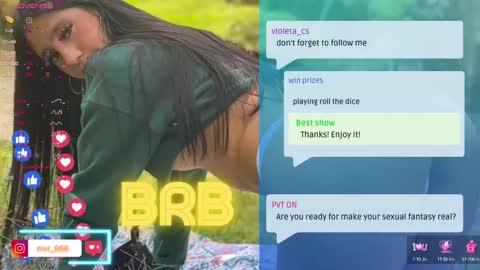 Snapshot of violeta_cs chatting on March 2025 10:27:02 PM online show from March 2025 10:27:02 PM