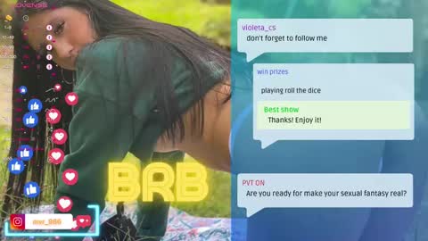 Snapshot of violeta_cs chatting on March 2025 11:07:01 PM online show from March 2025 11:07:01 PM