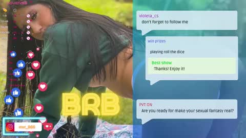 Snapshot of violeta_cs chatting on March 2025 11:48:01 PM online show from March 2025 11:48:01 PM