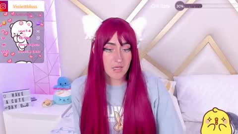 Snapshot of violettbloss chatting on December 2024 01:30:01 AM Violeta online show from December 2024 01:30:01 AM