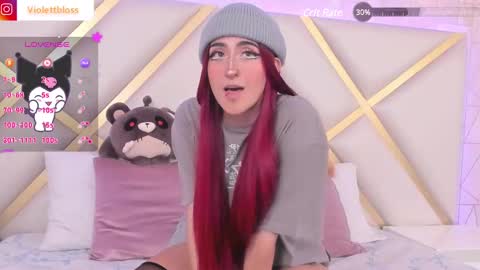 Snapshot of violettbloss chatting on February 2025 12:13:01 AM Violeta online show from February 2025 12:13:01 AM
