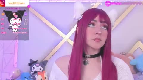 Snapshot of violettbloss chatting on March 2025 09:24:01 PM Violeta online show from March 2025 09:24:01 PM